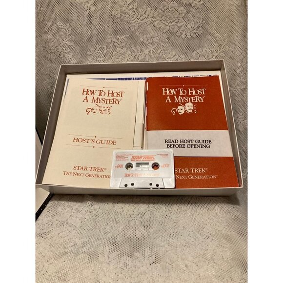 Star Trek The Next Generation How To Host A Mystery Party Game Special E… - Picture 8 of 9